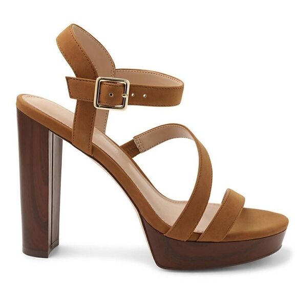 BCBGeneration ONNIA PLATFORM SANDAL in Camel - Picture 2 of 13